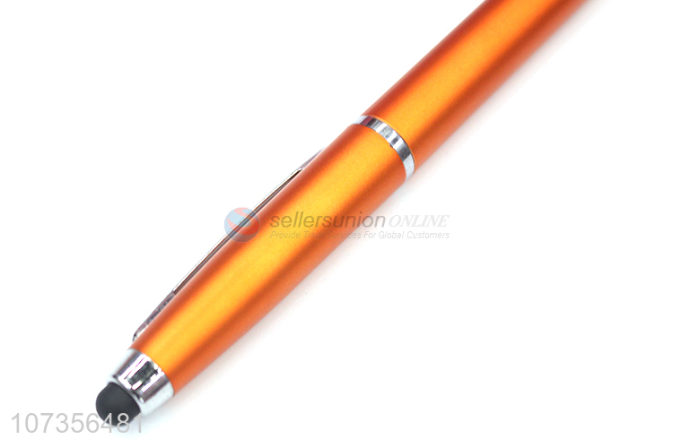 Custom Business Soft Touch Screen Ball Pen With Stylus