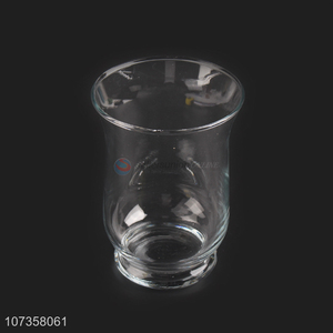 Low price clear glass flower vase hydroponics plant containers