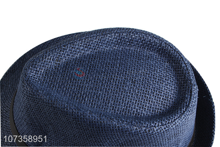 Hot Selling Straw Sun Hat Fashion Men Fedora Hat