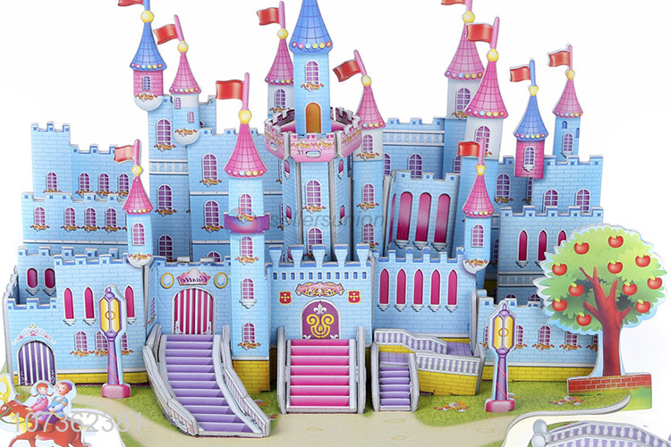 Premium Quality 3D Russian Blue Castle Jigsaw Puzzle Diy Toys For Childrens