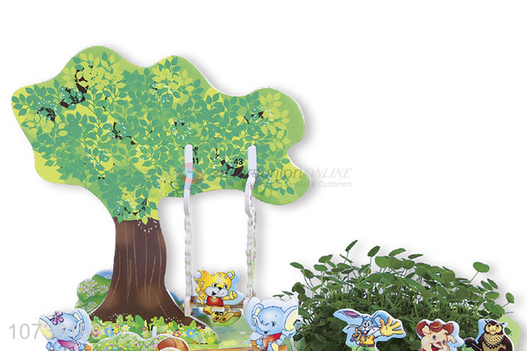 Good Quality Animal Paradise Diy Planting Puzzle Toy Kids Educational Toy