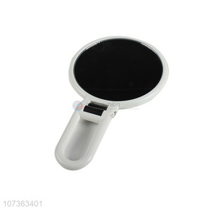 Custom Folding Handle Double-Sided Makeup Mirror Vanity Mirror