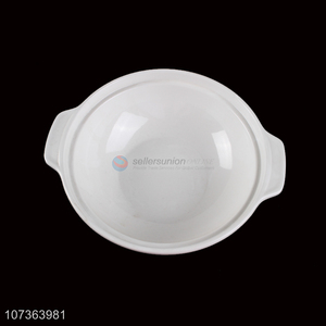 Best Sale Melamine Shallow Bowl With Two Ears