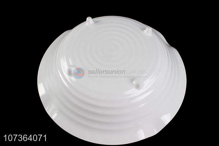 Best Selling White Melamine Bowl Round Salad Bowl