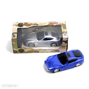 Cute Design Plastic Remote Control Vehicle Plastic Model Car Toy