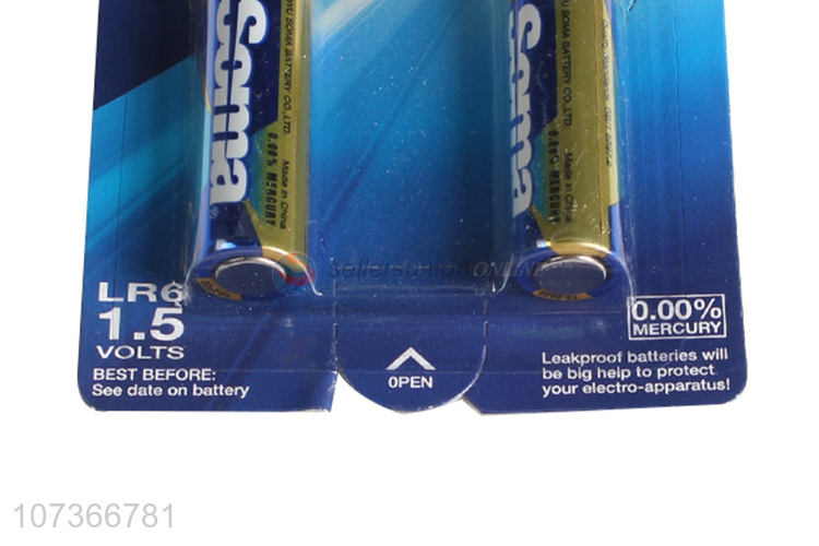 Wholesale Lr6 AA Battery 1.5V Alkaline Dry Battery