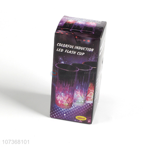 Excellent quality liquid activate led flashing plastic phoenix cup whisky cup