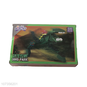 Low price diy blocks dino park toys for sale