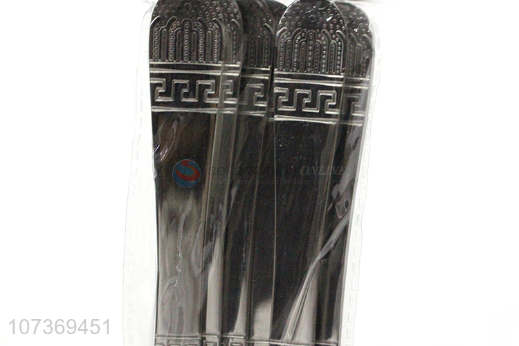 Hot sale stainless steel dinner knife metal table knife flatware