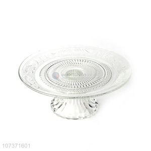 Fashion Design Glass Cake Stand Cupcake Holder