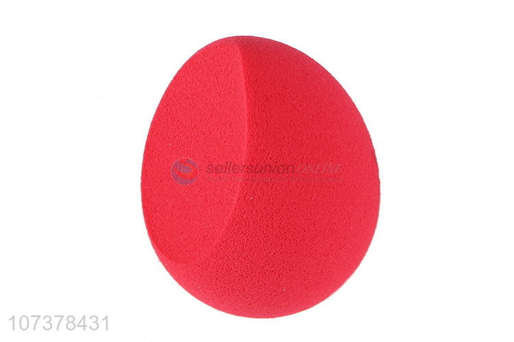 OEM 3D bevel waterdrop shape non-latex makeup sponge cosmetic powder puff