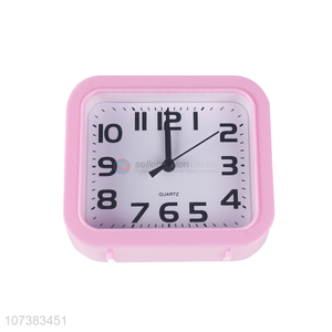 Promotional Plastic Table Desk Alarm Clock Home Decorative