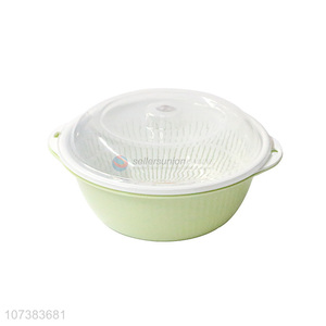 Double Layer Multi-Function Fruit Vegetable Washing Drain Basket