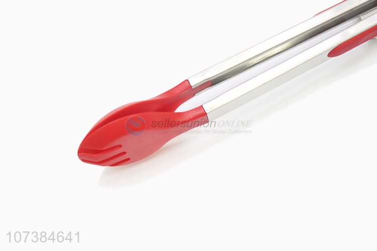 New products 12 inch non-stick stainless steel food tong for restaurant