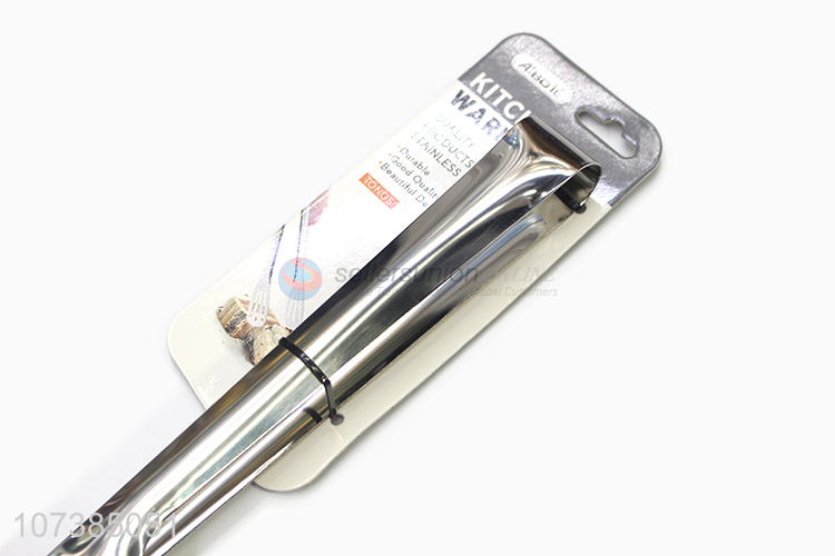 Wholesale cheap 12 inch food serving tongs stainless steel kitchen products