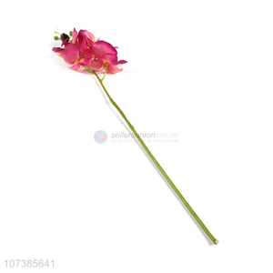 Hot selling delicate cloth flower artificial orchid fake flower