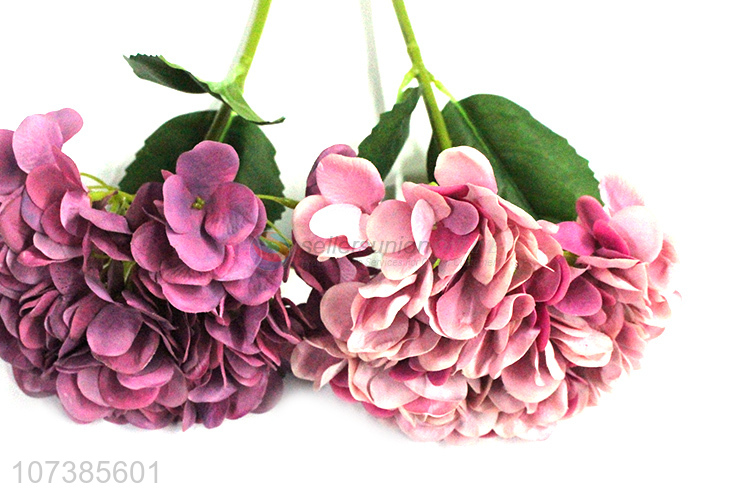 Best selling garden decoration cloth flower simulation hydrangea flower