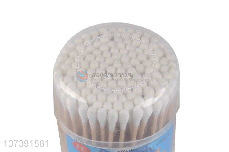 High Sales 140 Count Disposable Cotton Swabs Wooden Stick Cotton Swabs