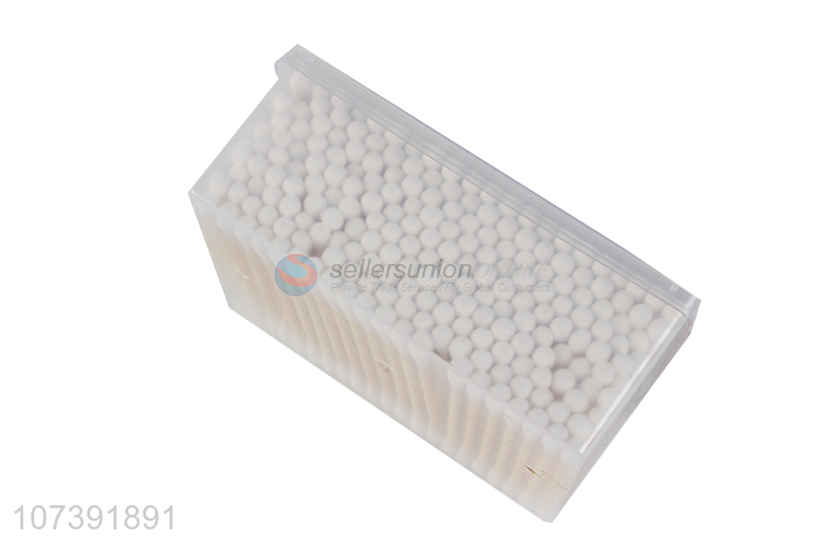 Premium Quality Wooden Stick Cotton Buds Disposable Cotton Swabs