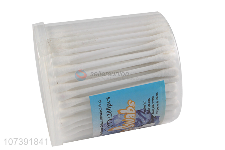 Top Selling 200 Count Multipurpose Double Tipped Cotton Swabs