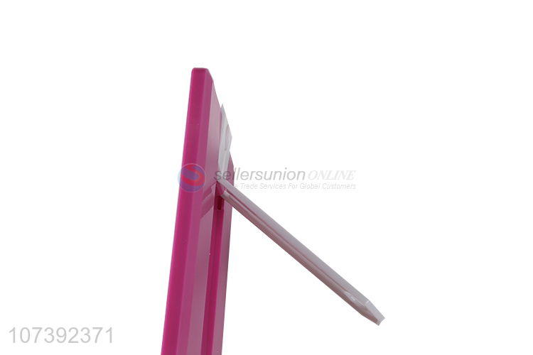 Contracted Design Folding Plastic Mirror Standing Table Mirror