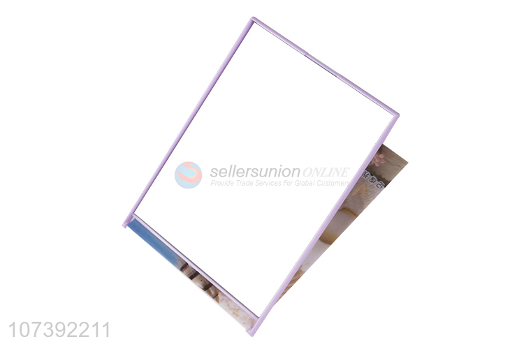 Best Price Rectangle Folding Plastic Mirror Portable Pocket Mirror