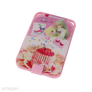 Suitable Price Portable Plastic Pocket Compact Mirror Comb Set