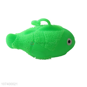 New product fish animal puffer ball stress toy vent toy for adult