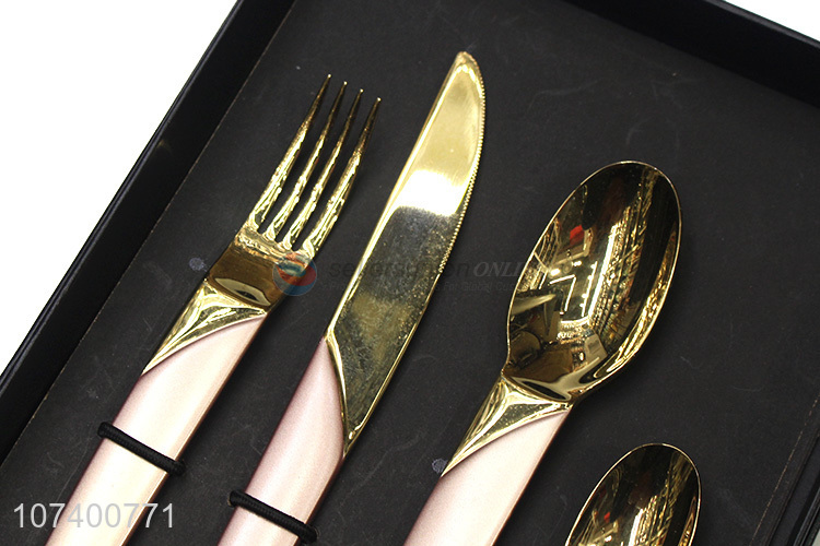 Popular products upscale stainless steel tableware cutlery gift box