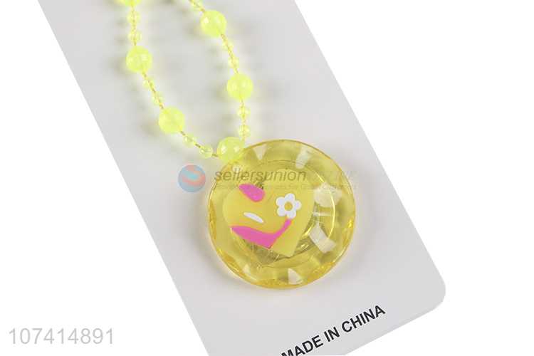 New Product Led Flashing Necklace Holiday Kids Promotion Gift