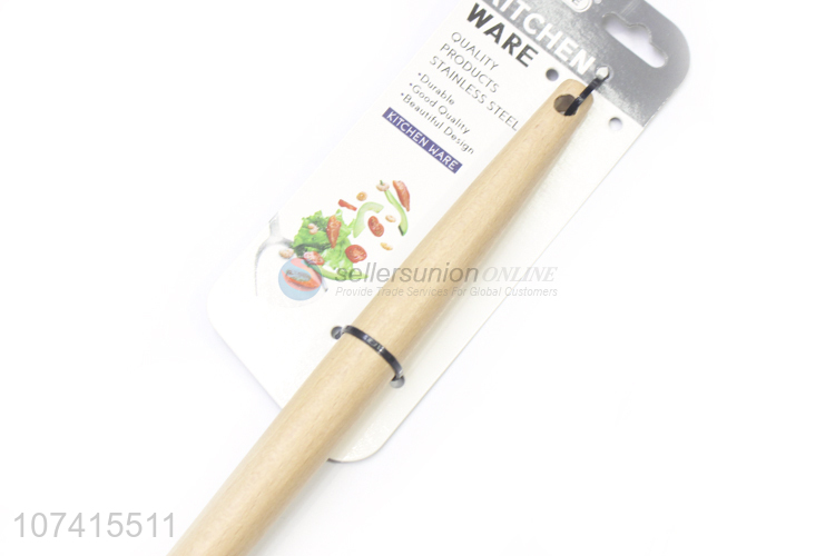 New Arrival  Cooking Tool Wooden Handle Kitchen Soup Ladle