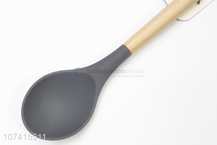 New Arrival  Cooking Tool Wooden Handle Kitchen Soup Ladle