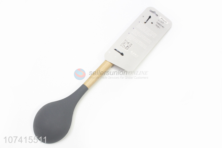 New Arrival  Cooking Tool Wooden Handle Kitchen Soup Ladle