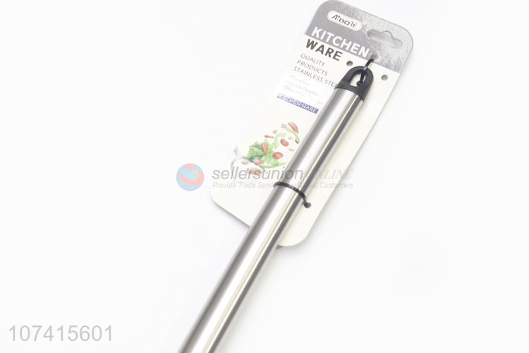 New Design Stainless Steel Handle Silicone Spaghetti Spatula Cooking Utensils