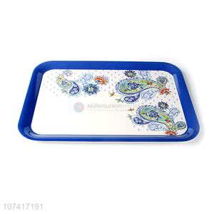 Hot Sale Restaurant Use Rectangle Melamine Serving Tray