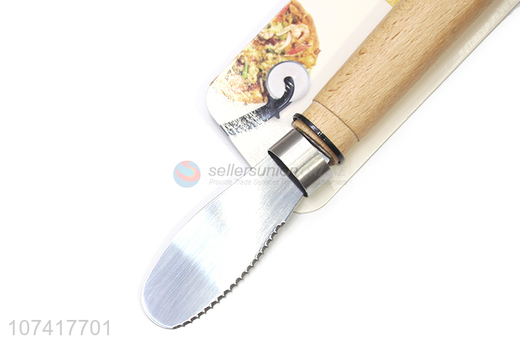 Good Quality Serrate Stainless Steel Butter Knife