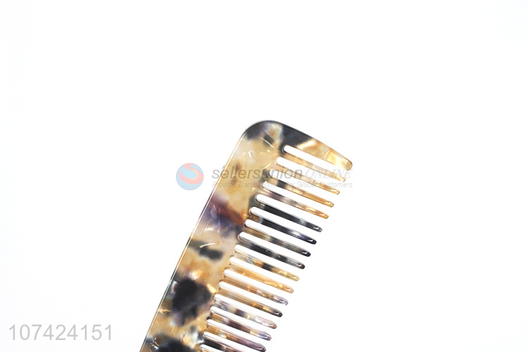 Hot sale chic cellulose acetate sheet comb for women and girls