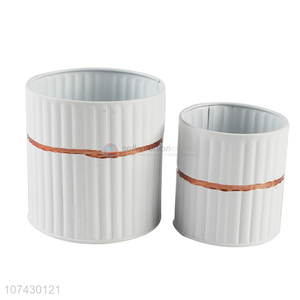 Wholesale Cheap Simple Style Round Fashion Flowerpots For Garden