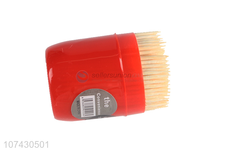 Factory Promotional 300Pcs Disposable Natural Bamboo Toothpicks