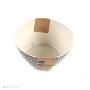 Good Quality Bamboo Fiber Tableware Round Salad Bowl