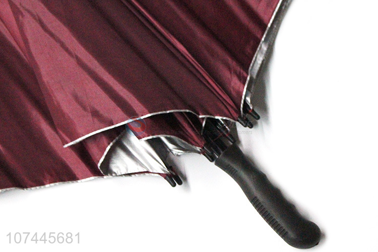 Wholesale Fashion Windproof Straight Umbrella With Non-Slip Handle