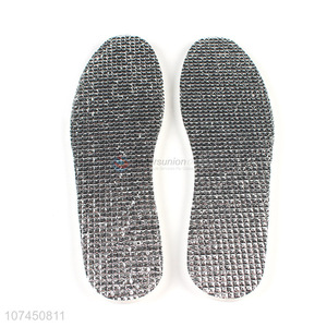 Contracted Design Thermal Aluminum Foil Warm Felt Insole For Shoe