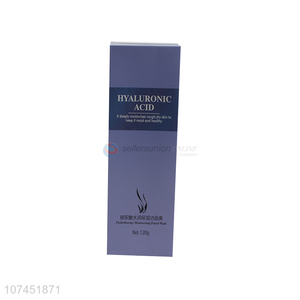 New Arrivals 120G Hyaluronic Acid Moisturizing Facial Wash