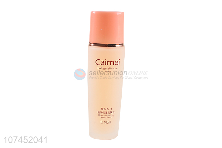 Lowest Price 100Ml Collagen Clear Moisturizing Soften Toner