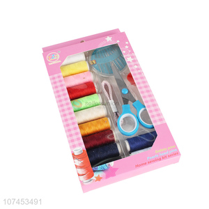 Good Quality Sewing Thread,Scissors,Measure Tape,Needle,Thimble Sewing Kit