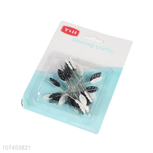 High Quality Leaf Shape Head Sewing Straight Pins