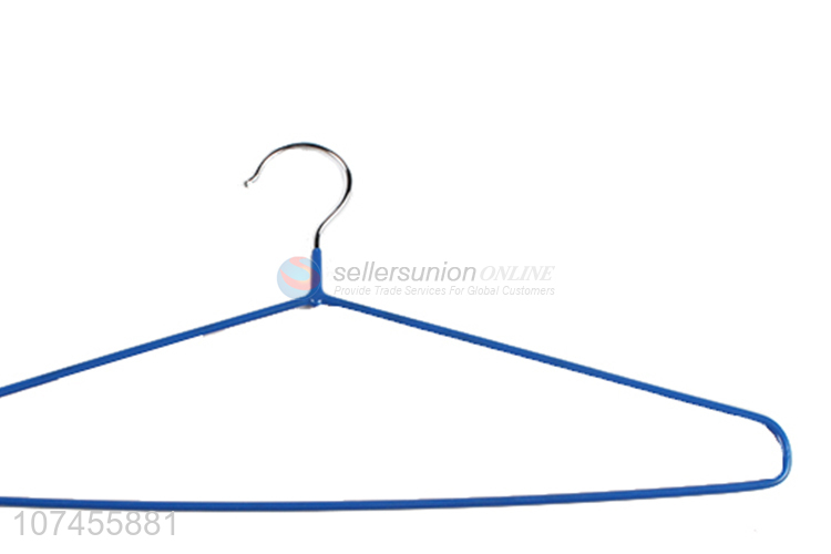 Hot sale colorful dipping metal wire clothes hanger coat hanger