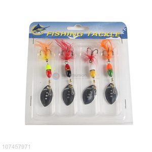 Good supplier fishing equipment fishing lures saltwater lures with feather