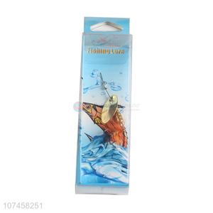 Good sale fishing supplies feather treble fishing hooks with sinker