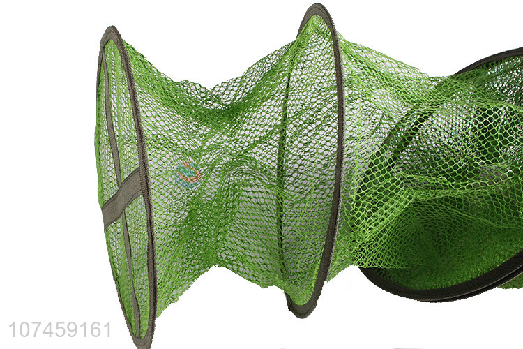 Cheap price portable folded fishing net collapsible fishing traps net